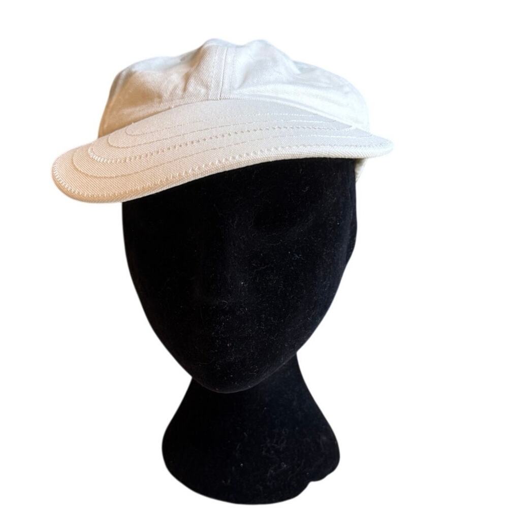 Jacquemus Casquette Off Set Cap Hat Natural Canvas